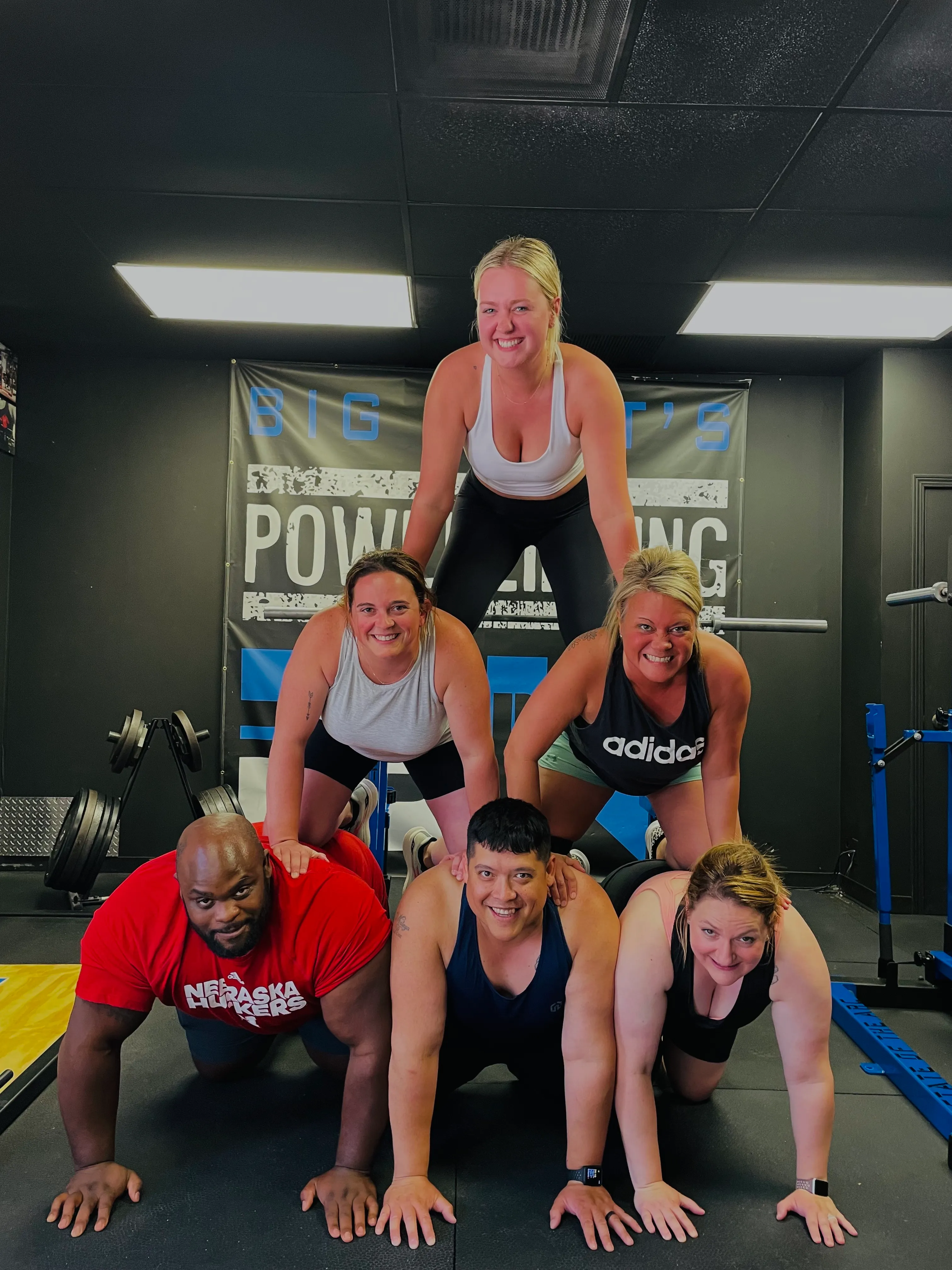 Big Kent coaching a client during a training session